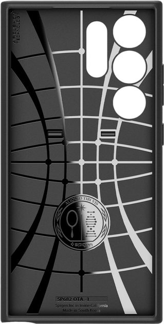 Etui Spigen Optik Armor do Samsung Galaxy S24 Ultra Black (8809971221986) - obraz 6