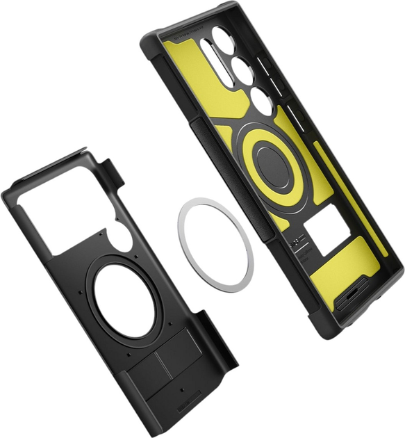 Etui Spigen Slim Armor MagFit do Samsung Galaxy S24 Ultra Black (8809971220781) - obraz 6