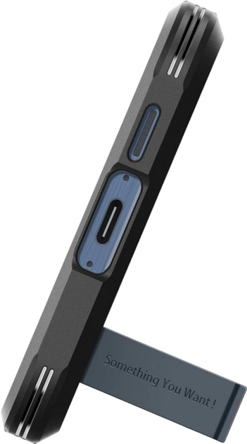 Etui Spigen Tough Armor do Samsung Galaxy A55 Metal Slate (8809971224444) - obraz 6
