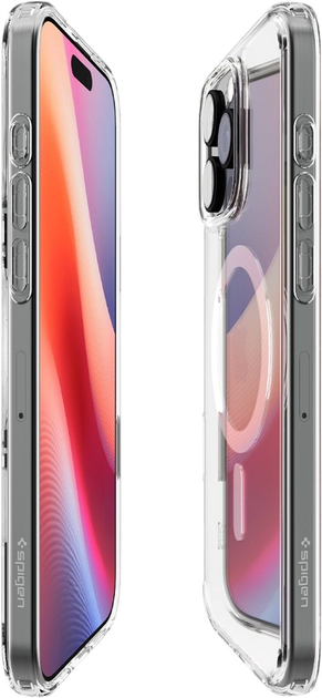 Etui Spigen Ultra Hybrid T MagFit do Apple iPhone 16 Pro Max White (8809971233613) - obraz 5