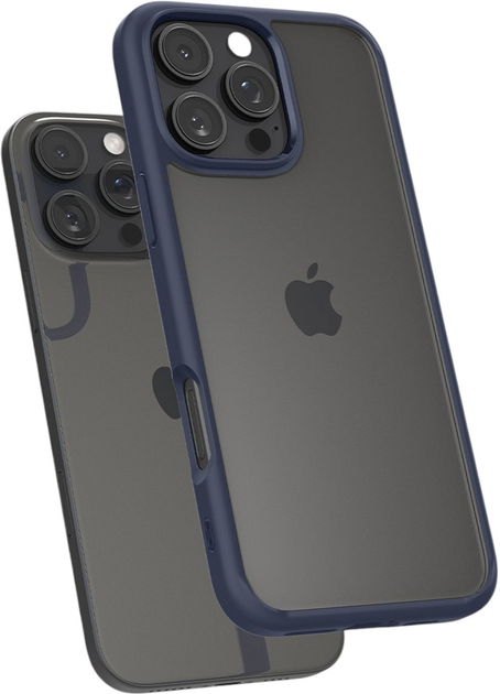 Etui Spigen Ultra Hybrid do Apple iPhone 16 Pro Max Navy Blue (8809971229333) - obraz 4