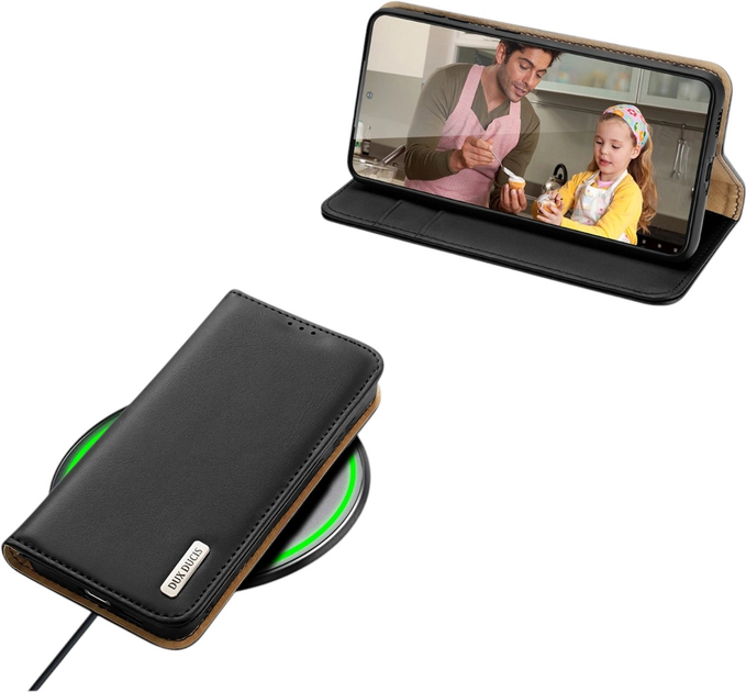 Чохол-книжка Dux Ducis Hivo для Samsung Galaxy S23 Plus Black (6934913031759) - зображення 3