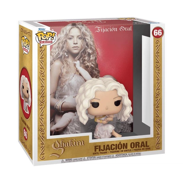 Фигурка Funko Pop! Albums Shakira Fijación Oral Шакира (75383) - Фото 2 Фигурка Funko Pop! Albums Shakira Fijación Oral Шакира (75383) - изображение 2