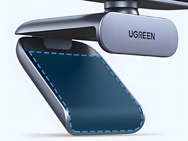 USB-веб камера с двумя микрофонами Ugreen CM678 Full HD 1080P@30FPS Grey - Фото 8 USB-веб камера с двумя микрофонами Ugreen CM678 Full HD 1080P@30FPS Grey - изображение 8