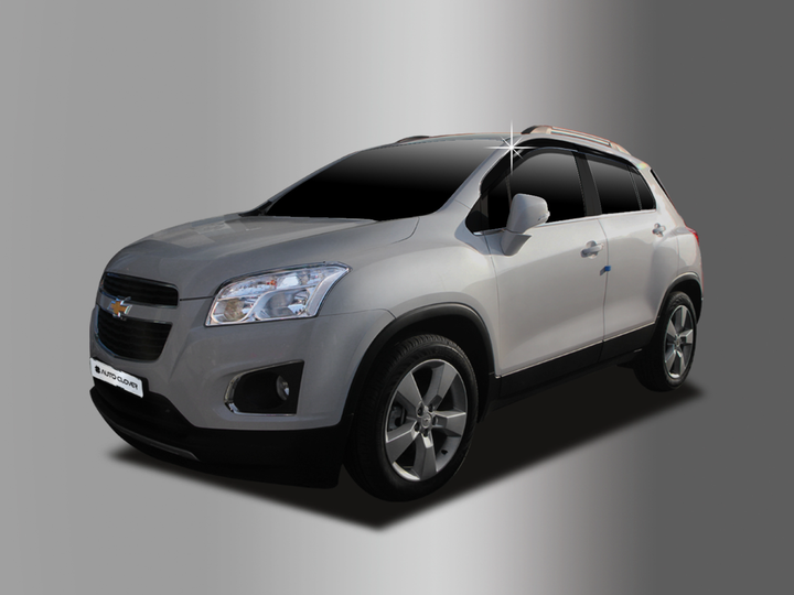 Дефлекторы окон Chevrolet Tracker/Opel Mokka 2013- 4шт Clover AC A156 - изображение 6