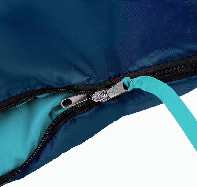 Спальний мішок Nils Camp NC2008 Розмір L Blue-Light Blue (5907695544763) - зображення 6
