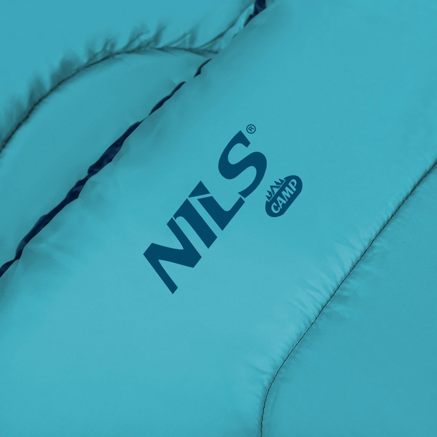 Спальний мішок Nils Camp NC2008 Розмір L Blue-Light Blue (5907695544763) - зображення 10