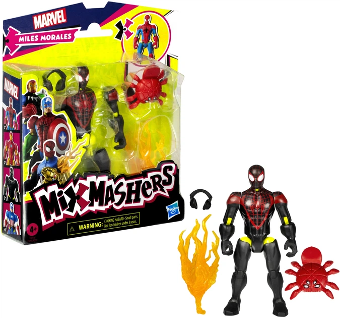 Іграшка-фігурка Hasbro Людина-павук MixMashers Miles Morales (F9205_F9214) - зображення 4