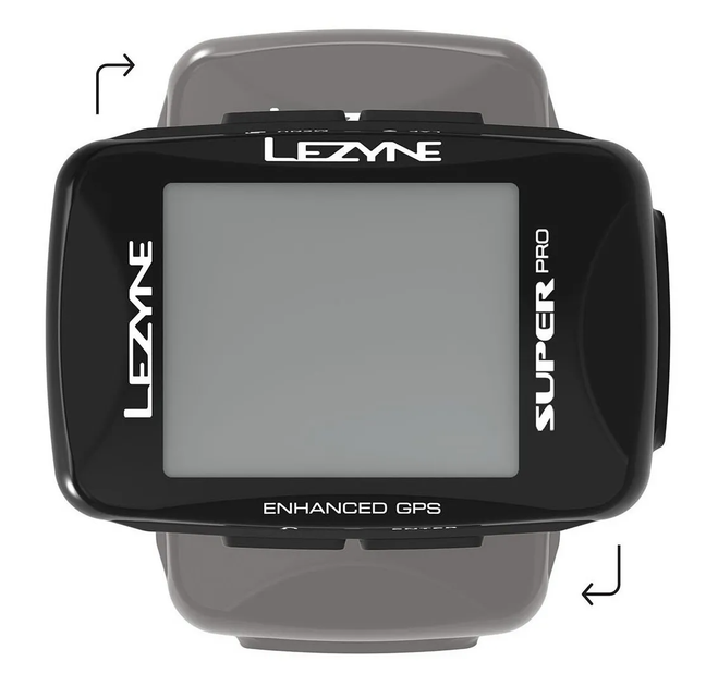 Велокомпьютер Lezyne Super PRO GPS черный - изображение 3
