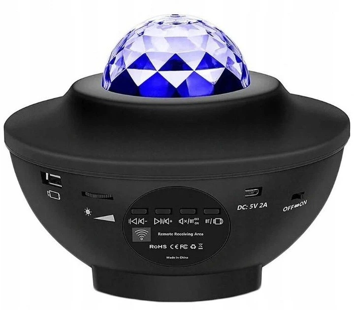 Ночник проектор Falcon Star LED Starry Sky Lamp с динамиком Bluetooth, пультом и 21 световым режимом - изображение 14
