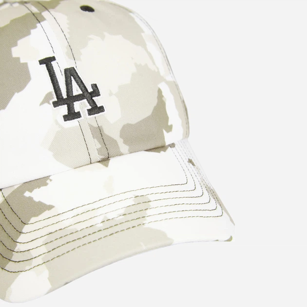 Кепка 47Brand LOne Size Angeles Dodgers Digital ST DGTCU12PTS-GY One Size Белая с зеленым (198742422416) - изображение 4