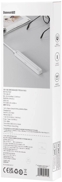 Зарядний пристрій Joyroom JR-X9 Active Stylus Pen White (SXBC030002) - зображення 5