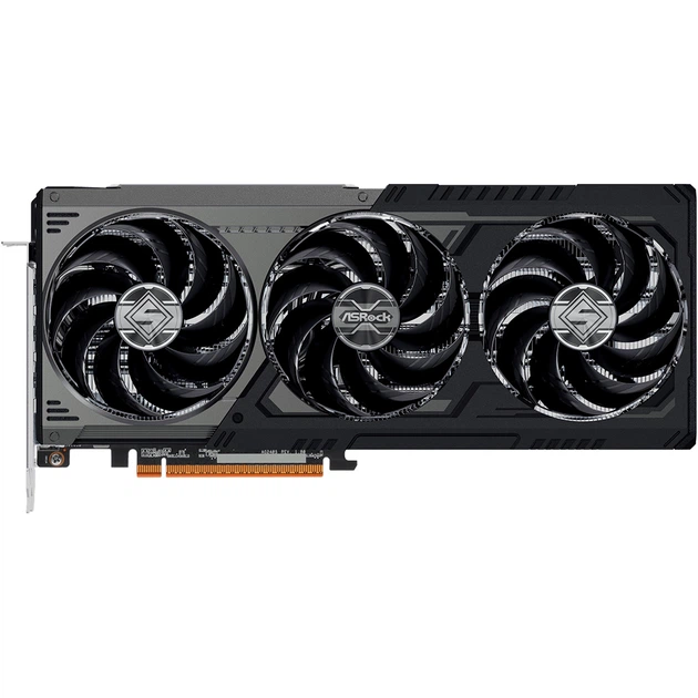 Видеокарта ASRock Radeon RX 9070 XT Steel Legend Dark 16GB