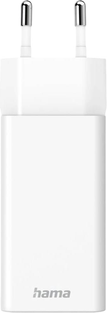 Ładowarka Hama Mini PD/QC 1 x USB-C, 1 x USB-A 38W White (4047443489517) - obraz 4