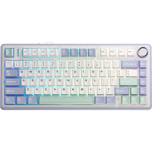 Клавиатура беспроводная Aula F75 White (6948391208640) - изображение 8