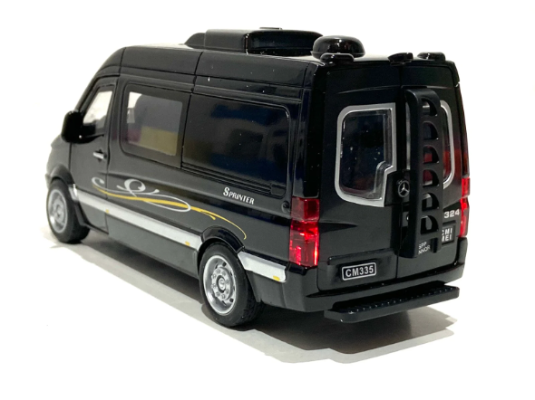 Мікроавтобус TK Group Mercedes-Benz Sprinter 14см інерція/звук/світло/відчиняються двері 1:32 TK-1788-2 - зображення 8