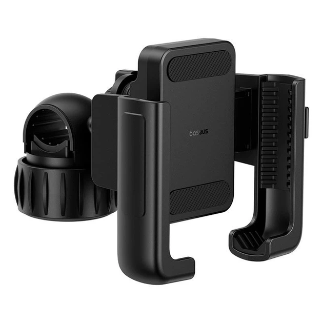 Велодержатель для смартфона Baseus GoTrip Bike Phone Mount (5,7"-7,2") Black (С40572301111-00) - изображение 2