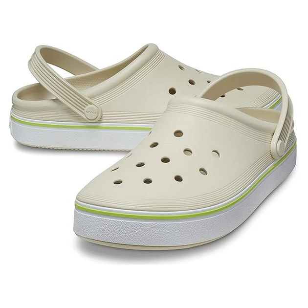 Сабо Crocs Off Court Clog 39 р 25-25.5 см Бежевые 208371-M7/W9 Bone - изображение 4