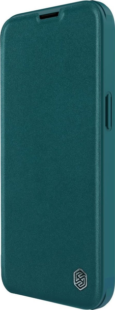 Etui z klapką Nillkin Qin Leather Pro Case do Apple iPhone 14 Plus Green (6902048249103) - obraz 4