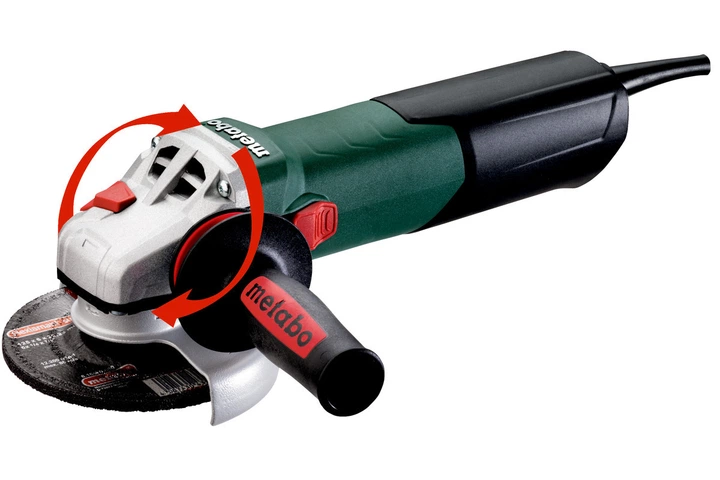 Кутова шліфувальна машина мала Metabo NEW WA 13-125 Quick - зображення 3