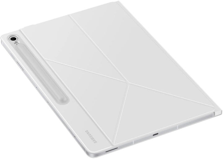 Чохол-книжка Samsung Smart Book Cover для Samsung Galaxy Tab S10 FE+ з кріпленням для стилуса S Pen White (EF-BX620PWEGWW) - зображення 4