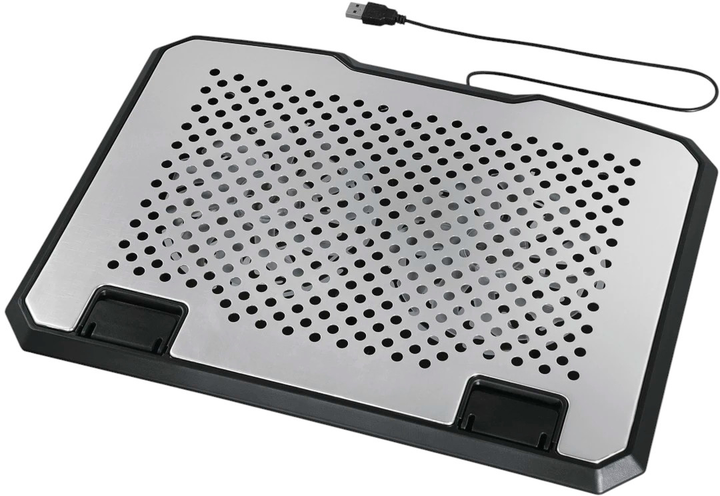 Podkładka chłodząca do laptopa Hama 15.6" Aluminium (4047443514899) - obraz 4
