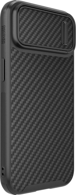 Etui Nillkin Synthetic Fiber S Case do Apple iPhone 14 Plus Black (6902048249790) - obraz 5