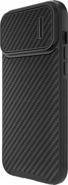 Etui Nillkin Synthetic Fiber S Case do Apple iPhone 14 Pro Max Black (6902048249806) - obraz 3