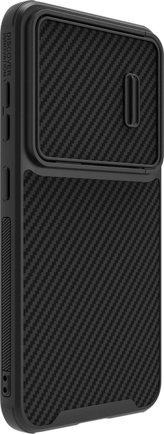 Панель Nillkin Synthetic Fiber S Case для Samsung Galaxy S23+ Black (6902048258259) - зображення 5