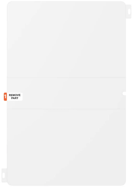 Захисна плівка Samsung для Samsung Galaxy Tab S10 FE/Galaxy Tab S10 FE+ Transparent (EF-UX620CTEGWW) - зображення 2