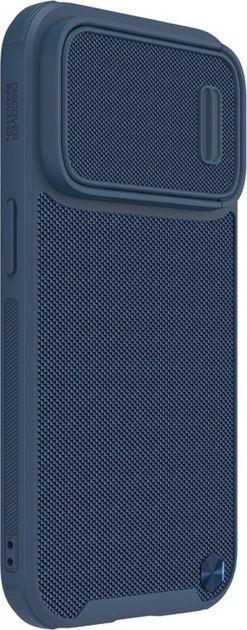 Etui Nillkin Textured S Case do Apple iPhone 14 Pro Max Blue (6902048249639) - obraz 3