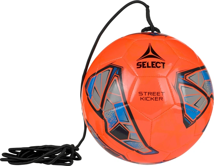 Футбольный мяч на резинке Select STREET KICKER V25 оранжево-синий Размер 4 099481-662 - Фото 1 Футбольный мяч на резинке Select STREET KICKER V25 оранжево-синий Размер 4 099481-662 - изображение 1