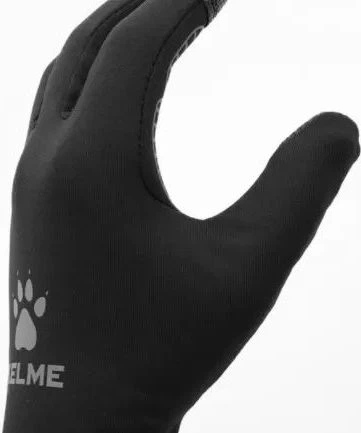 Перчатки тренировочные детские Kelme CHILDREN'S COLD GLOVES черно-серые 8161ST5004.9015 - изображение 6