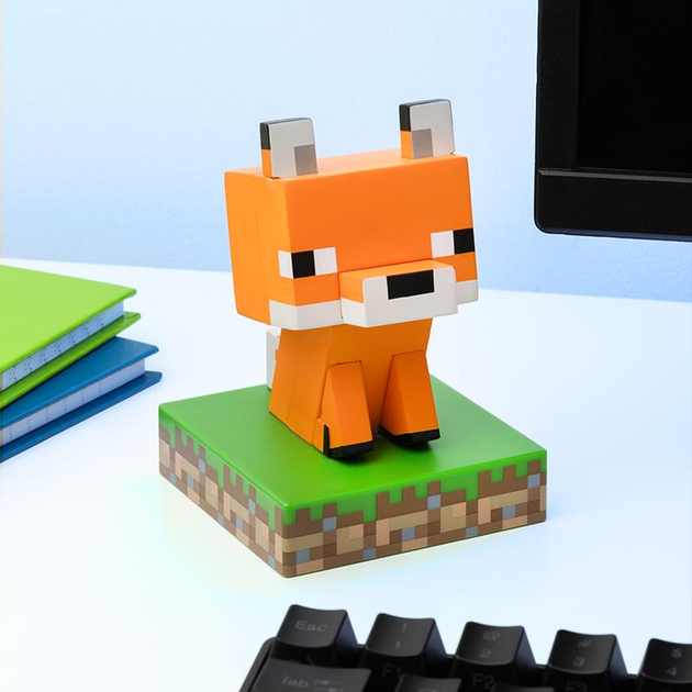 Lampka Paladone Minecraft Fox (5056577735192) - obraz 4