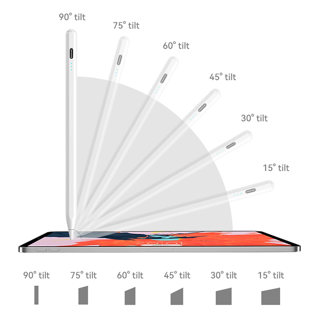 Активний стилус Joyroom JR-X15 Active Stylus White (6956116710675) - зображення 5