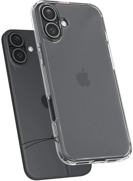 Etui Spigen Ultra Hybrid do Apple iPhone 16 Frost Clear (ACS08199) - obraz 4