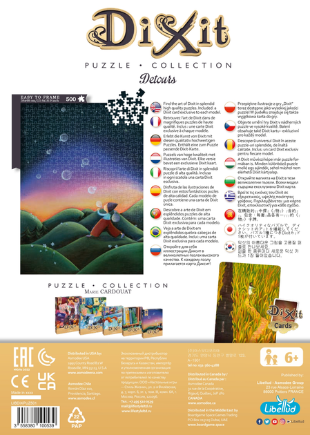 Puzzle Rebel Dixit Detours 500 elementów (3558380100539) - obraz 5