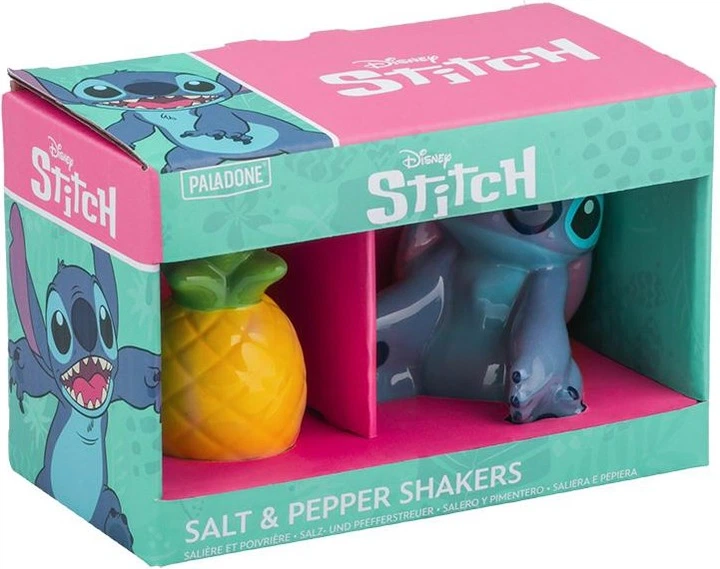 Zestaw Paladone Disney Stitch solniczka i pieprzniczka: Stitch i ananas (5056577732948) - obraz 5