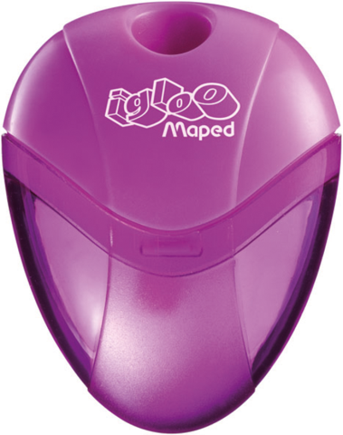 Чинка пластик. MAPED MP534754 I-GLOO із контейнером /MP.534754/ - зображення 3