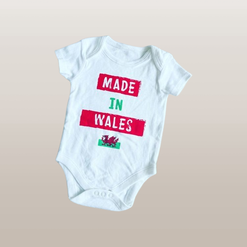 Дитяче боді Made in Wales Nutmeg 0-1 міс (50 см) білий - Фото 1 Дитяче боді Made in Wales Nutmeg 0-1 міс (50 см) білий - изображение 1