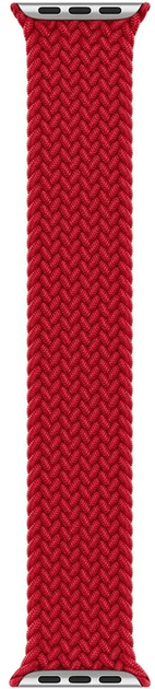 Pasek Apple Braided Solo Loop do Apple Watch 40mm Size 1 (PRODUCT)RED (MY7F2) - obraz 3