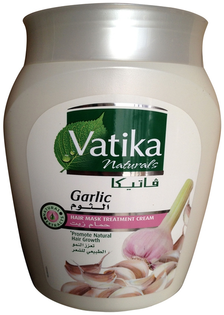 Маска для роста волос с экстрактом чеснока Dabur Vatika Garlic Hair Mask Treatment Cream 500g (647060-554784-2) 
