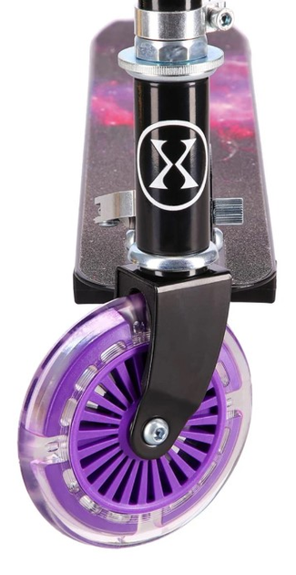 Самокат дитячий Nils Extreme HD025 LED Фіолетовий (5907695542004) - зображення 5