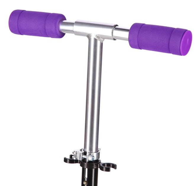 Самокат дитячий Nils Extreme HD025 LED Фіолетовий (5907695542004) - зображення 9