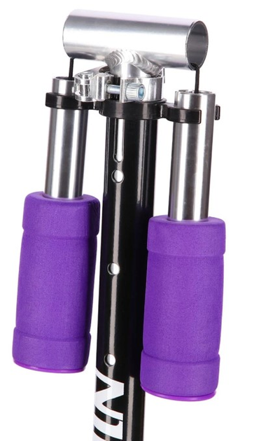 Самокат дитячий Nils Extreme HD025 LED Фіолетовий (5907695542004) - зображення 10