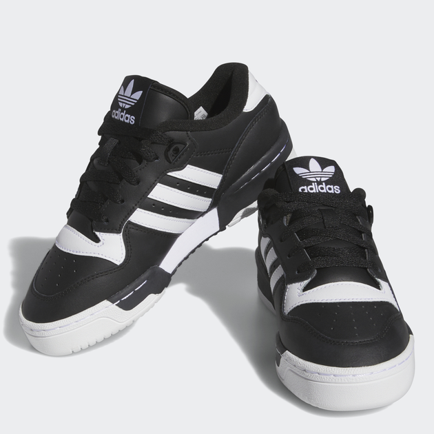 Подростковые кеды для мальчика Adidas Originals Rivalry Low J IF5245 35.5 Core Black (4066756031466) - Фото 2 Подростковые кеды для мальчика Adidas Originals Rivalry Low J IF5245 35.5 Core Black (4066756031466) - изображение 2