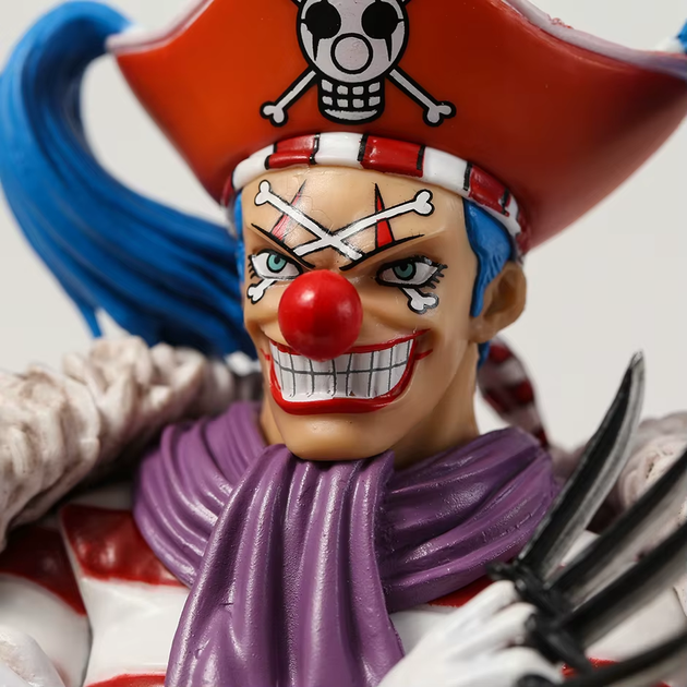 Фігурка Колекційна Клоун Пірат Баггі Ван піс One Piece (26 см) з подарунковою коробкою АВС - Фото 5 Фігурка Колекційна Клоун Пірат Баггі Ван піс One Piece (26 см) з подарунковою коробкою АВС - изображение 5