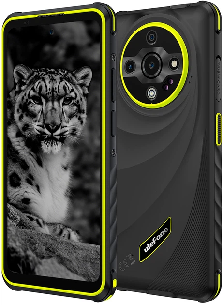 Мобільний телефон Ulefone Armor X31 6/128GB Black-Green (6975326660099) - зображення 3