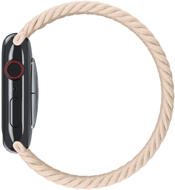 Pasek Apple Braided Solo Loop do Apple Watch 45mm Size 6 Beige (APL_MPCQ3) - obraz 3