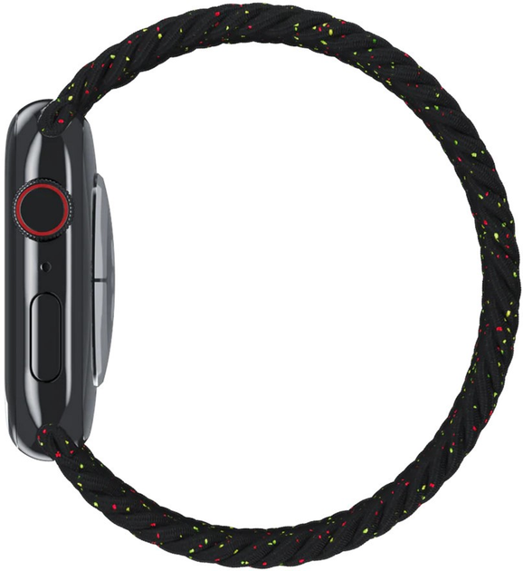 Pasek Apple Braided Solo Loop do Apple Watch 45mm Size 4 Black Unity (APL_MMWK3) - obraz 3
